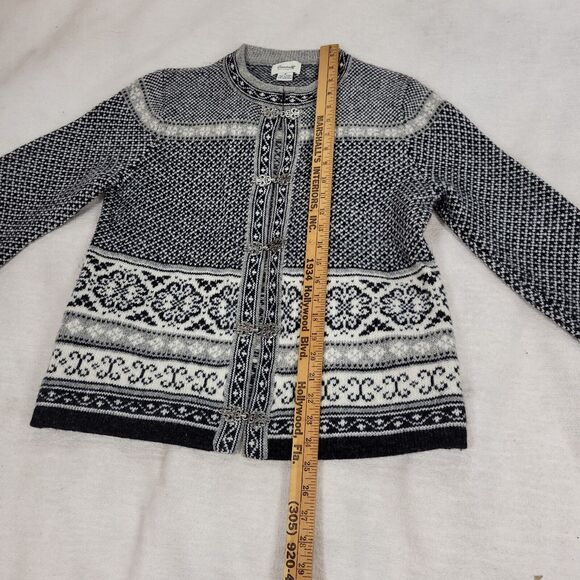 Cambridge Dry Goods Sweater Womens Size Small Wool RN 75343 Grandma Winter Cold - Picture 4 of 16